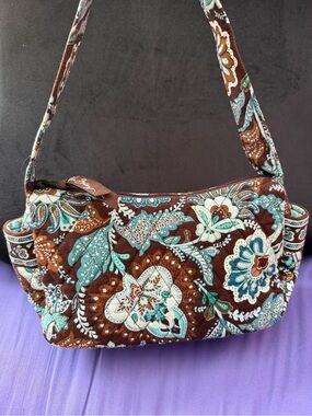 Vera Bradley Java Blue Maggie Shoulder Bag